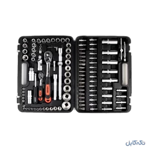 جعبه ابزار ۱۰۸ پارچه بکس و آچار برند BAUM AUTO