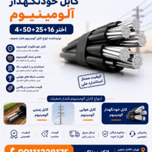 کابل خودنگهدار ۲۵+۲۵+۵۰*۴ اختر