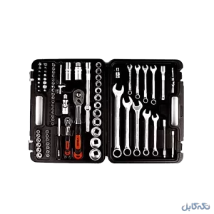 جعبه ابزار ۸۲ پارچه بکس و آچار برند BAUM AUTO