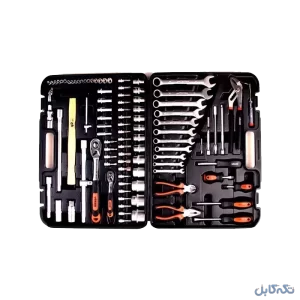 جعبه ابزار ۹۹ پارچه بکس و آچار برند BAUM AUTO