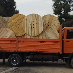 خرید وفروش قرقره کابل آهنی، چوبی و پلاستیکی