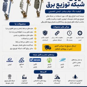 یراق آلات شبکه توزیع برق