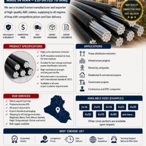 ABC Aerial Bundled Cable (ABC Cable) – Made in Iran | Direct Export